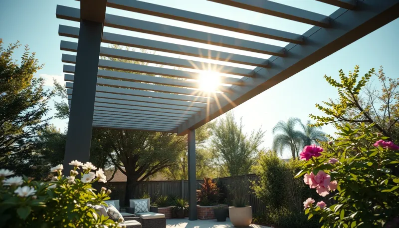 Choisir la bonne pergola résistante au vent selon votre région