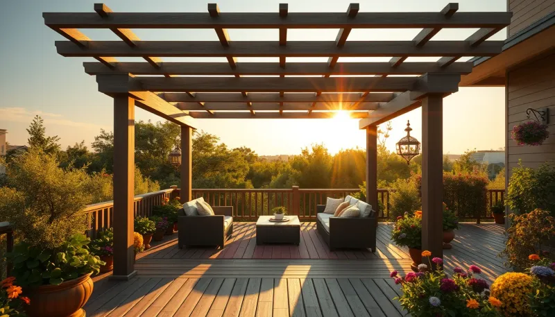 Comment dimensionner sa pergola selon la surface de sa terrasse