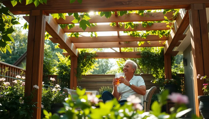 Durée de vie d'une pergola : évaluation par matériau