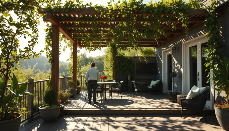 Fixer une pergola sur une terrasse existante : dalle ou plots ?