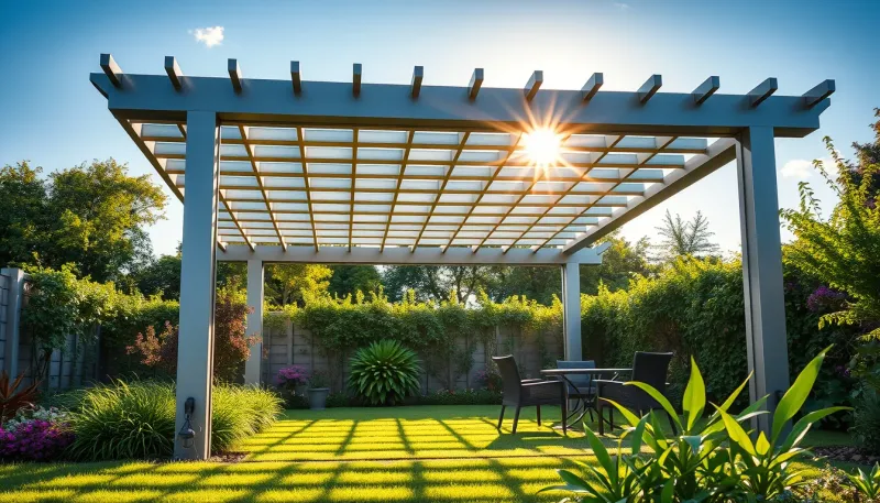 Pergola en aluminium ou en bois : quel matériau choisir pour votre jardin ?